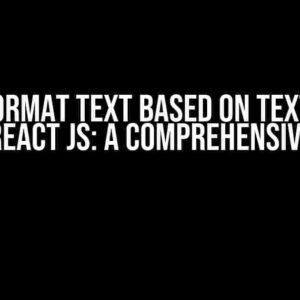 Auto Format Text Based on Text Style Using React JS: A Comprehensive Guide